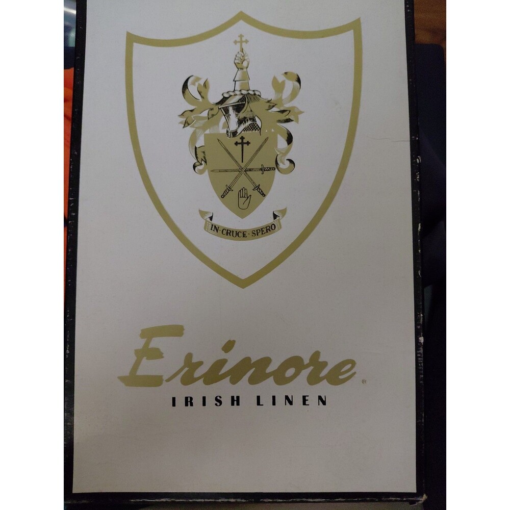 Vintage New  Erinore Irish Linen Napkins 8  22×22